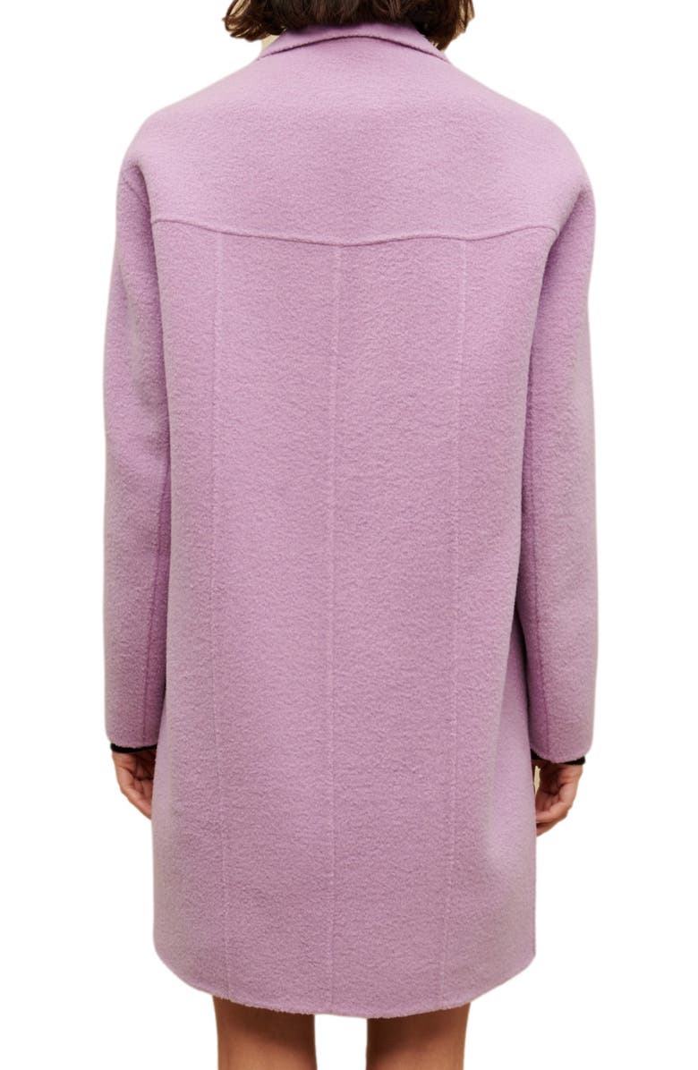 maje Gabriela Wool Blend Coat, Alternate, color,