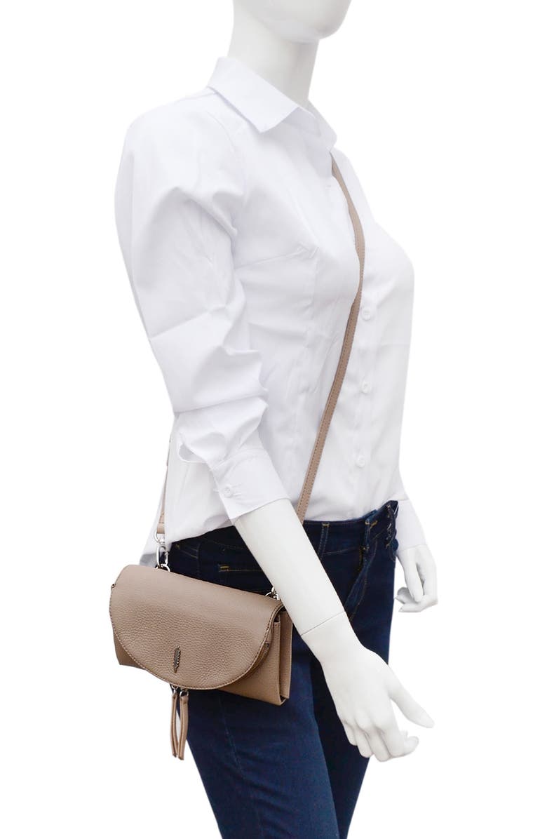 Thacker Nikki Leather Crossbody Bag, Alternate, color,