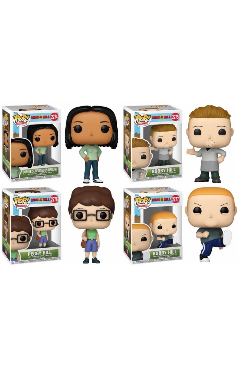 Funko King of the Hill Funko Pop! Series 2 Complete Set, Main, color, Multi-Color