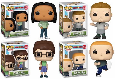 King of the Hill Funko Pop! Series 2 Complete Set (4)
