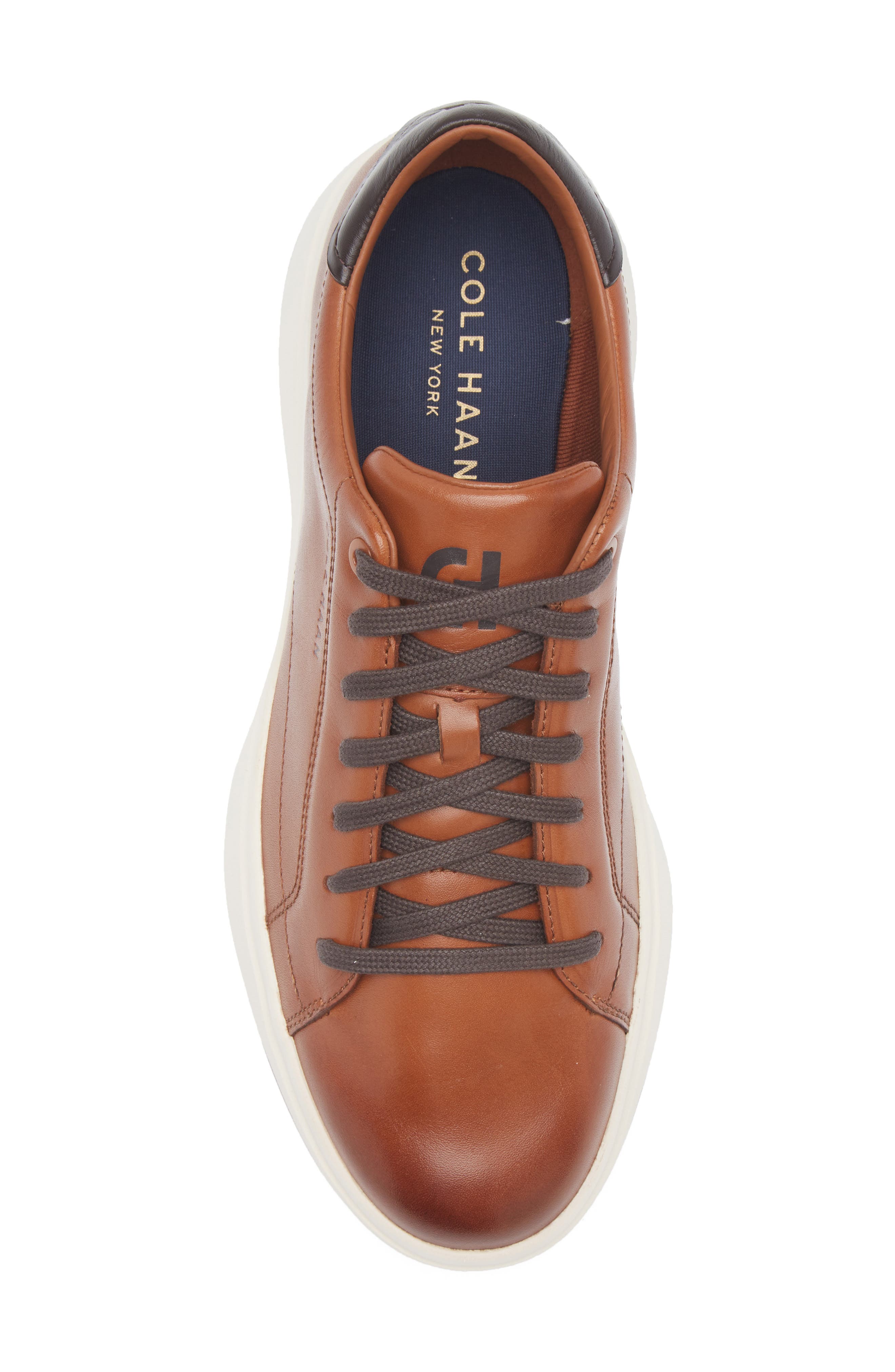 Cole Haan Grandpro Tennis II Shoe, Alternate, color, British Tan / Dark Chocolate