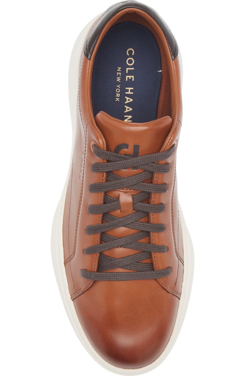 Cole Haan Grandpro Tennis II Shoe, Alternate, color, British Tan / Dark Chocolate
