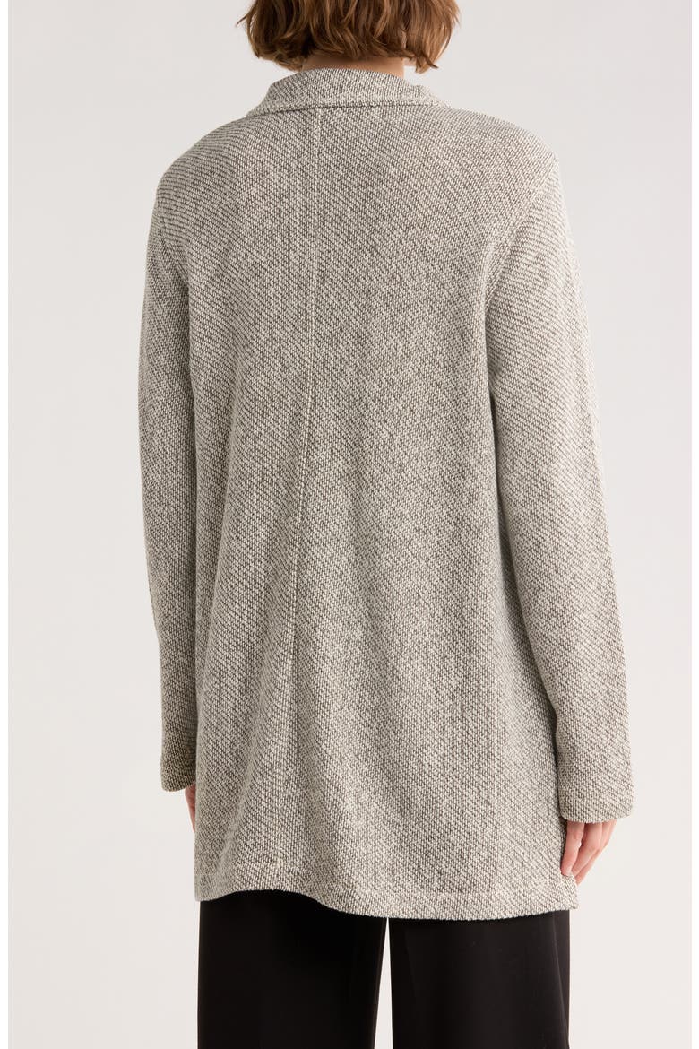 Stand Collar Organic Cotton Jacket, Alternate, color, ASH