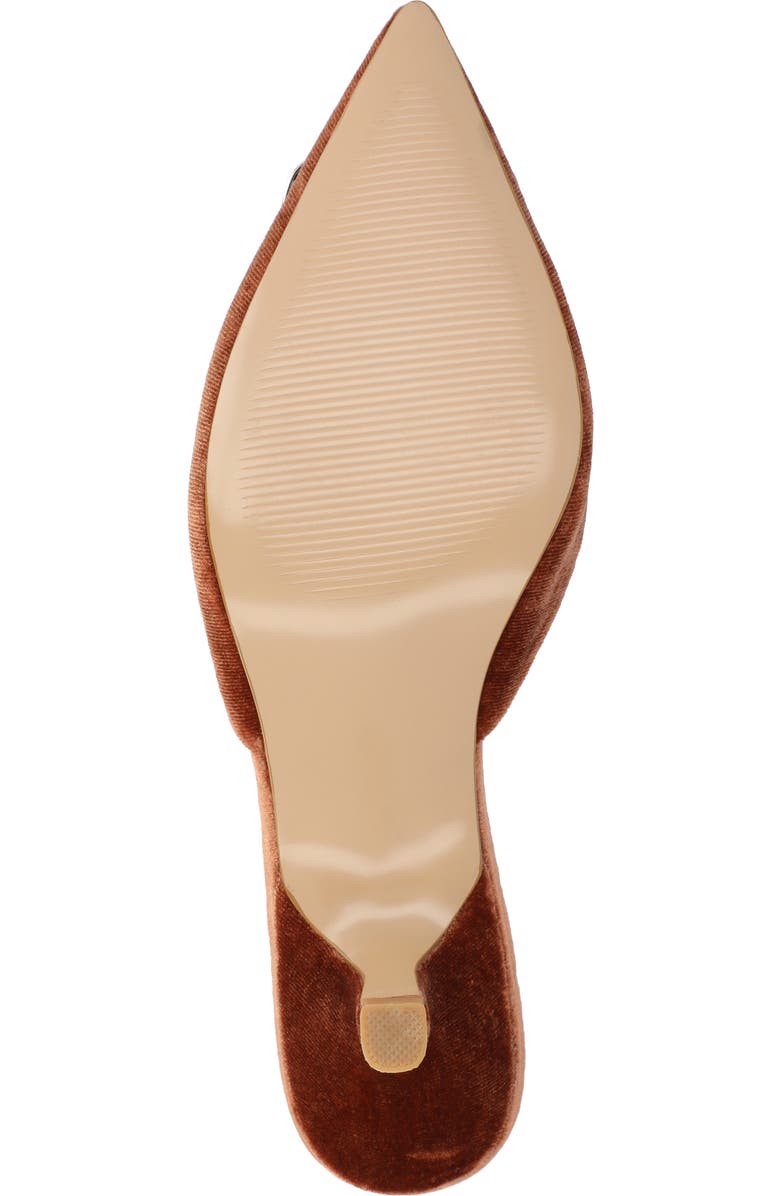 Journee Collection Rishie Pump, Alternate, color, Brown