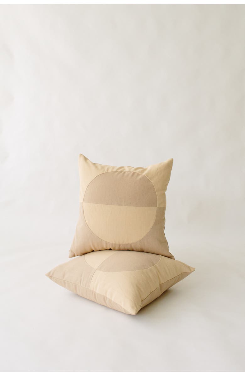 Loom Imports Moon Pillow, Main, color, Beige