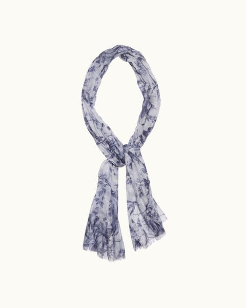 Zephra Linen Silk Scarf