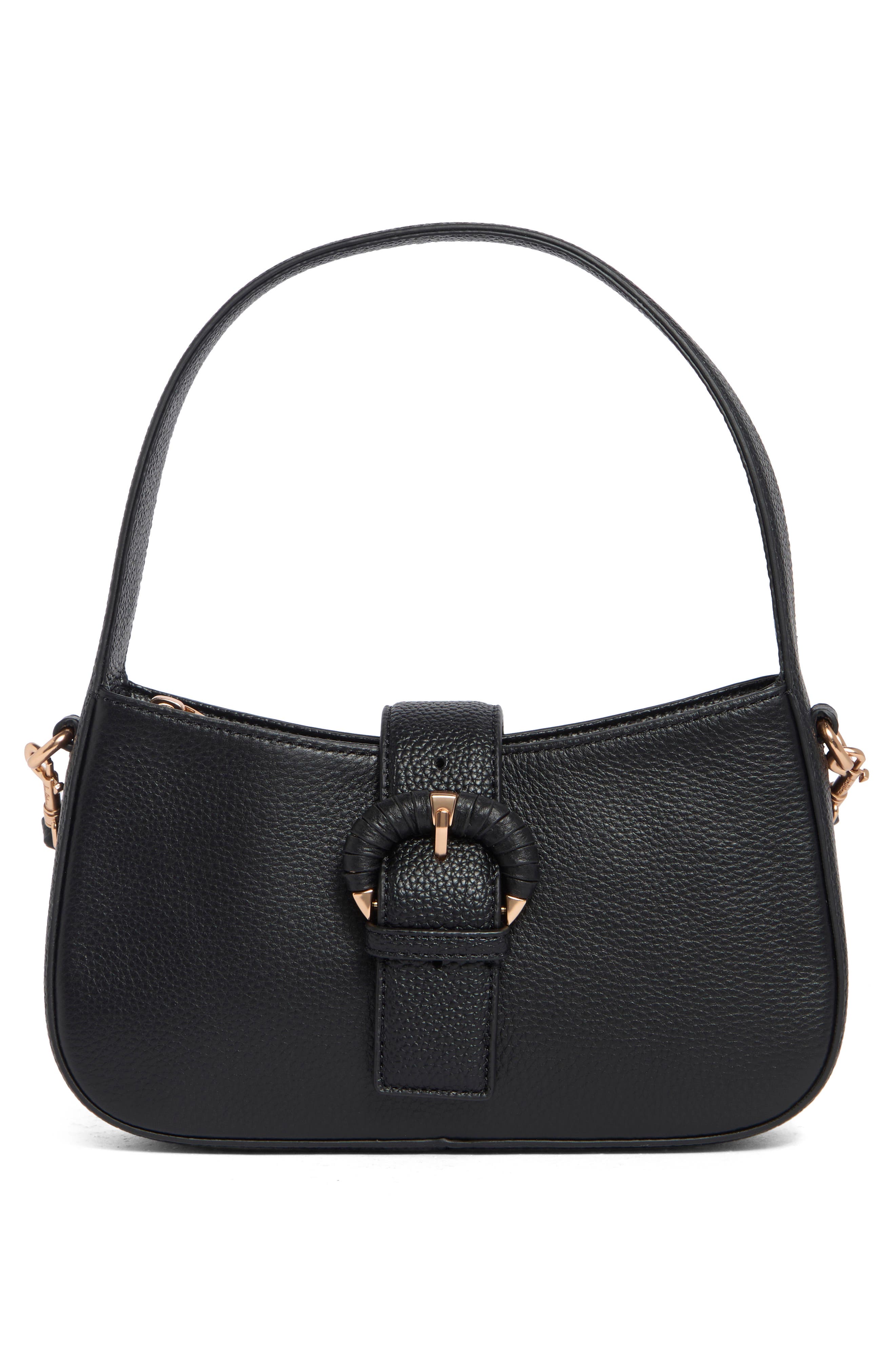 Lucia Leather Top Zip Demi Bag