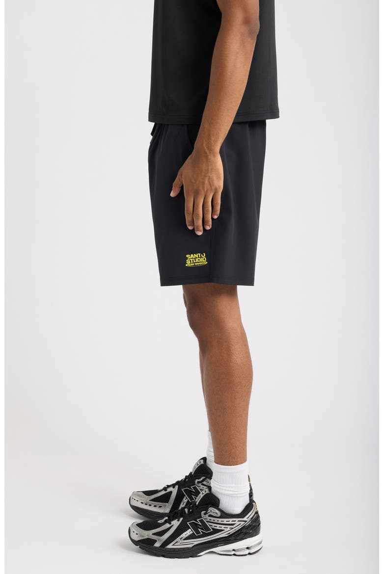 Surf Division Tech Shorts, Alternate, color, BLACK
