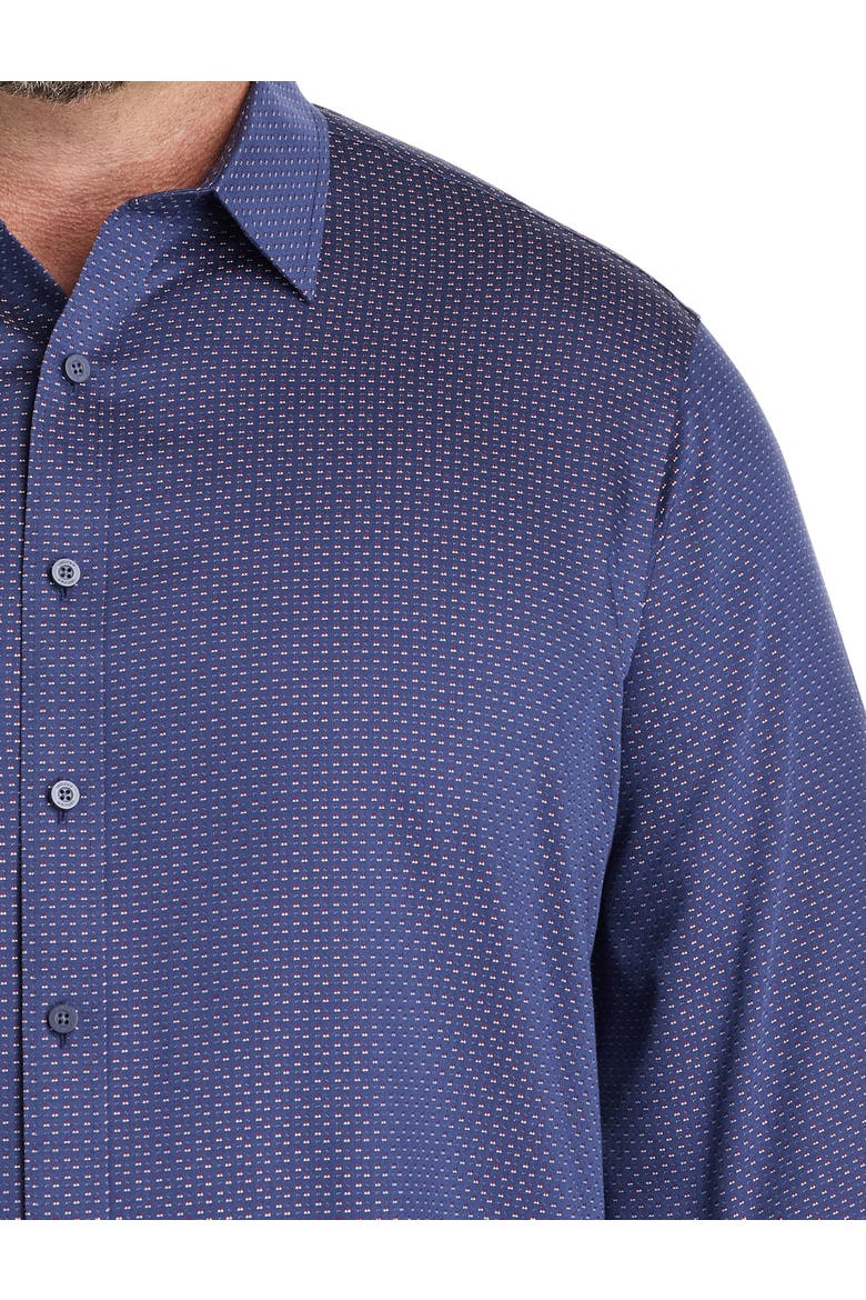 Big & Tall Rigby Sport Shirt, Alternate, color, BLUE