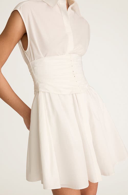 REBECCA TAYLOR REBECCA TAYLOR CORSETED MINI DRESS