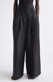 HEIRLOME Condesa Corseted Shantung Silk Trousers