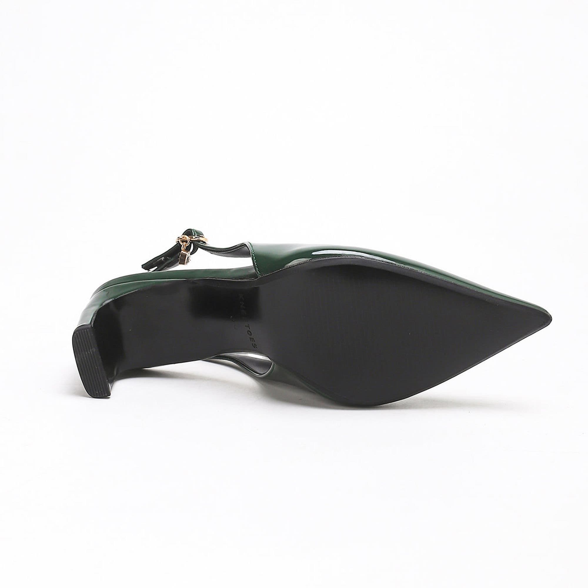 Emma Heels, Alternate, color, Dark Green