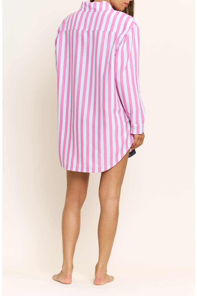 Brunch Date Sleep Shirt, Alternate, color, DRIFT STRIPE