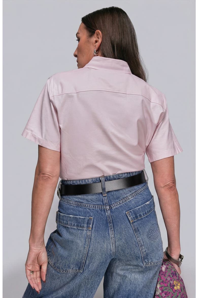 The Essential Button Up, Alternate, color, BLUSH