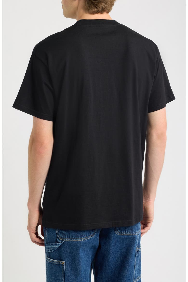 Deck Organic Cotton Graphic T-Shirt, Alternate, color, BLACK