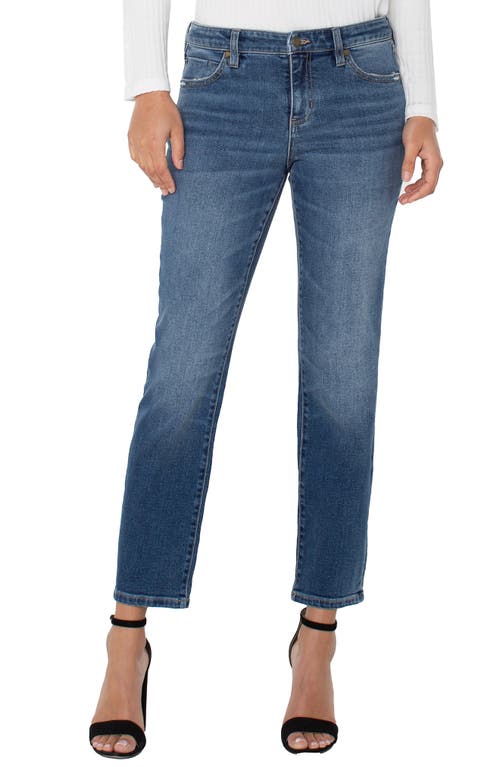 Liverpool Los Angeles High Waist Slim Jeans In Blue