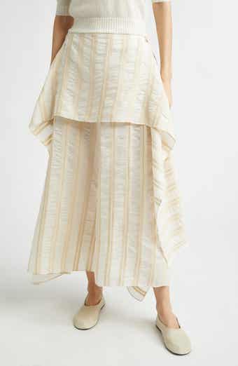Layered Silk Skirt