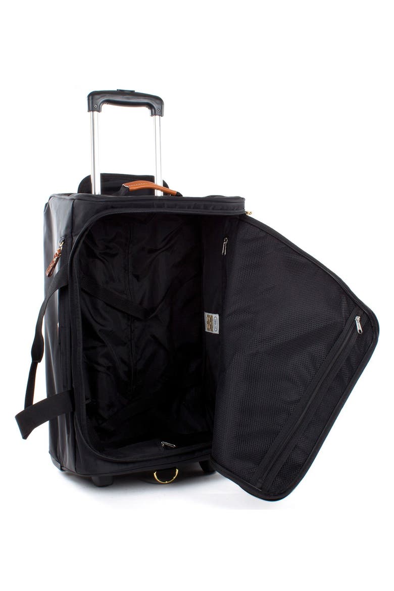 X-Bag 21" Rolling Duffle Bag, Alternate, color, BLACK