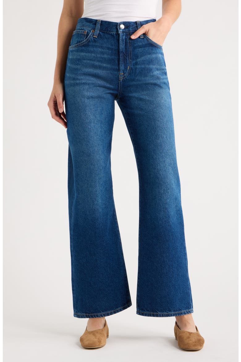 The Perfect Vintage Wide Leg Airy Denim Jeans, Main, color, BEDFORD WASH