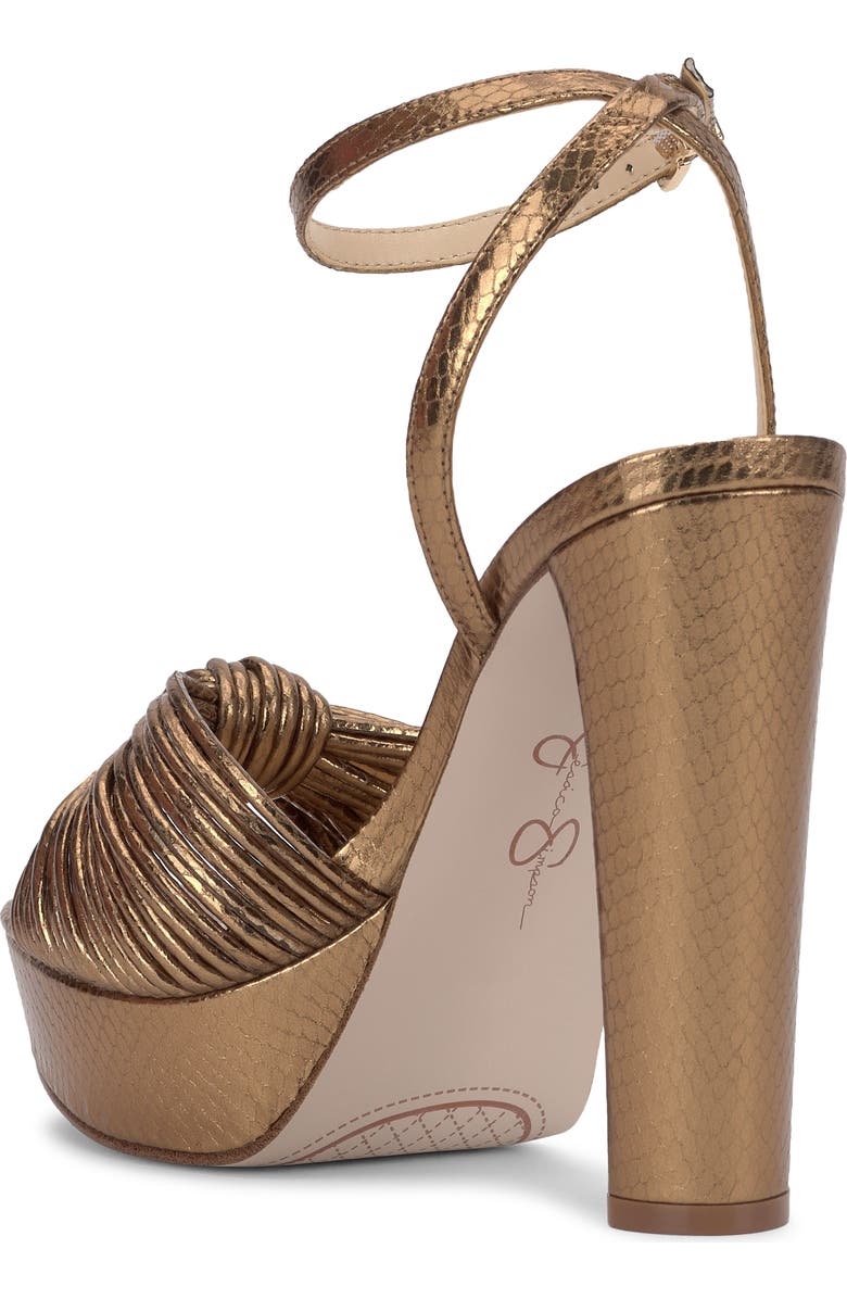 Jessica Simpson Immie Platform Sandal, Alternate, color, Bronze 01