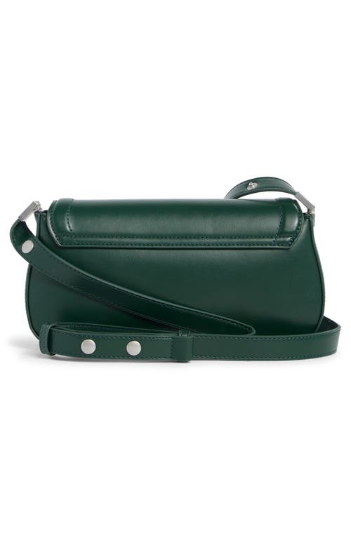 Collection Xiix Curved Shoulder Bag In Green