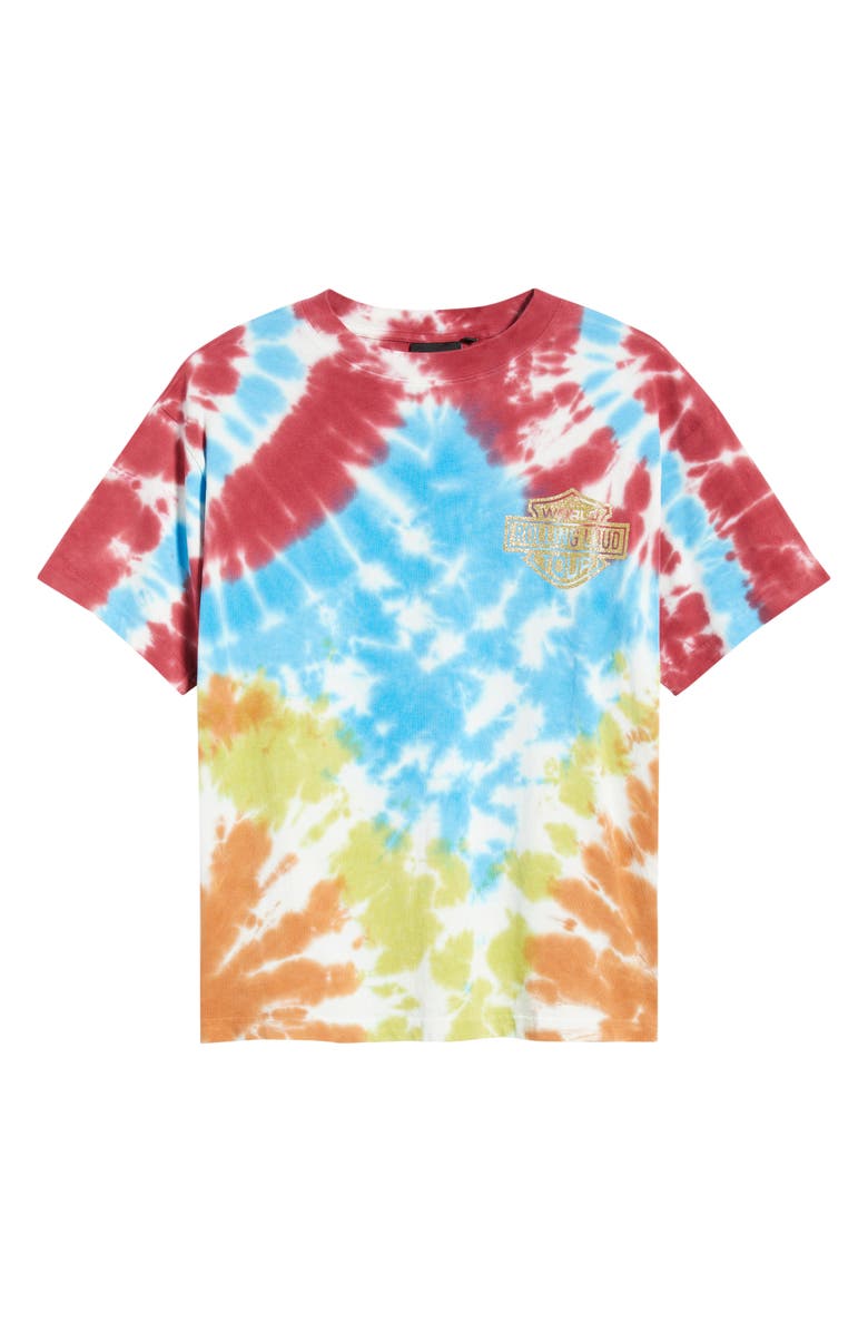 Rolling Loud Loud Tie Dye Graphic T-Shirt, Alternate, color, Tie Dye
