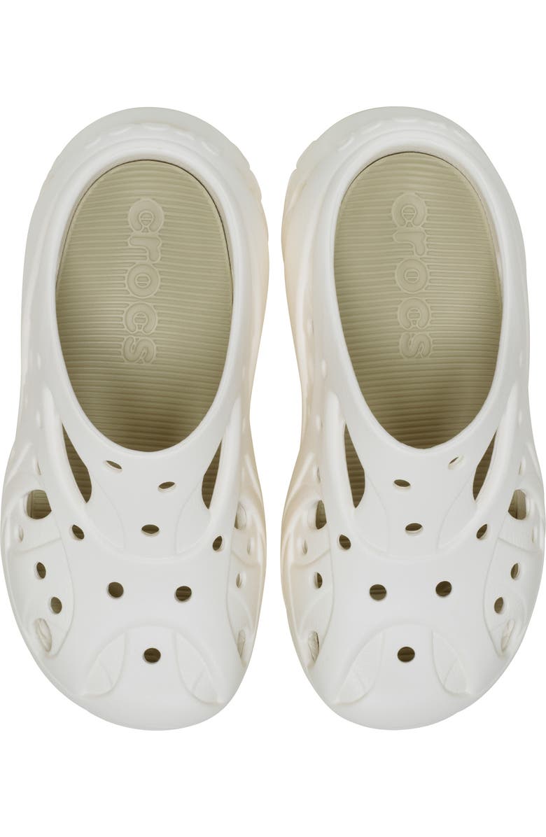 CROCS Caged Platform Clog, Alternate, color, Chalk