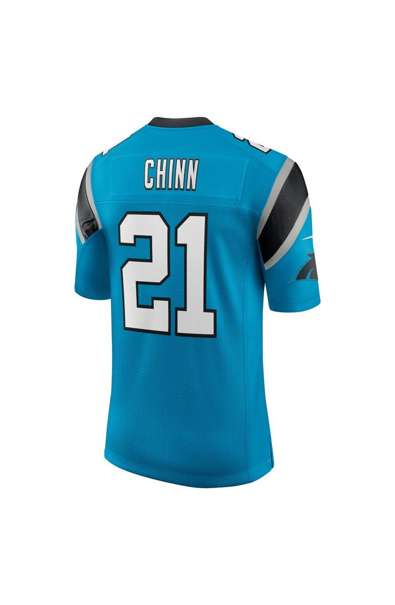 Nike Men's Nike Jeremy Chinn Blue Carolina Panthers Vapor Limited Jersey, Alternate, color, 