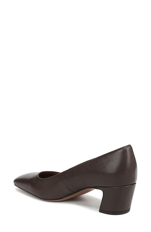Franco Sarto Salino Square Toe Pump In Brown