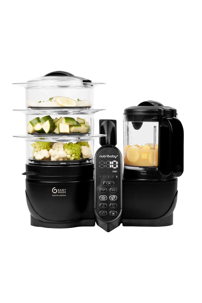Duo Meal Station XL Baby Food Maker, Main, color, BLACK