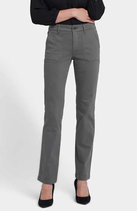 NYDJ Marilyn Utility Pocket Straight Leg Jeans