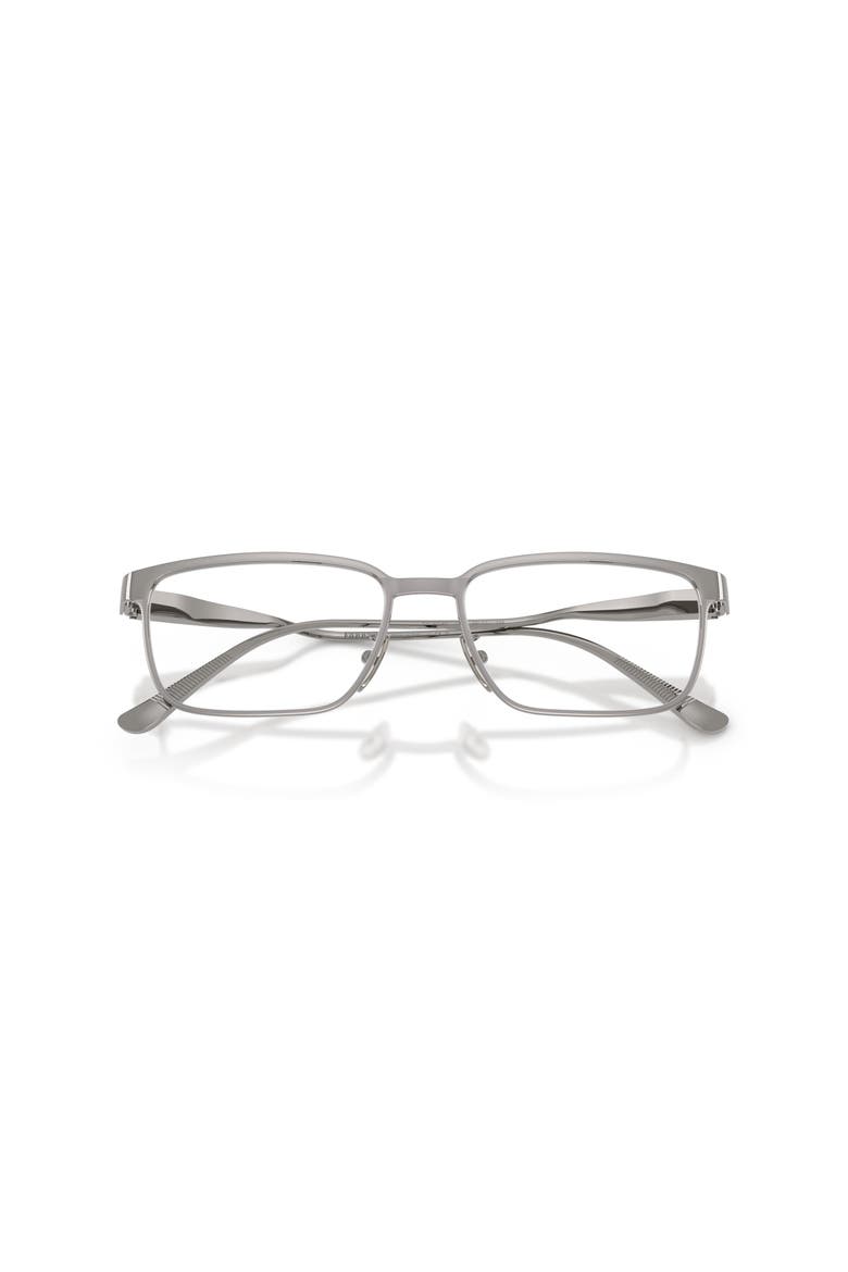 55mm Rectangle optical glasses, Alternate, color, Grey