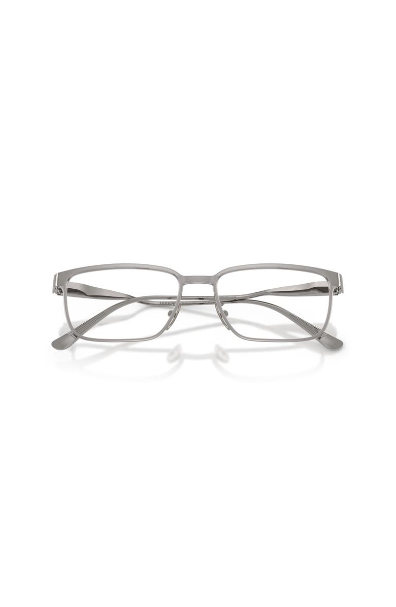 Ferrari 55mm Rectangle optical glasses, Alternate, color, Grey