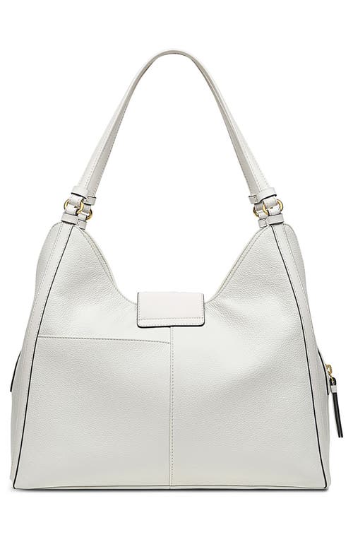 Radley London Longacre Medium Zip Shoulder Bag In Bright White