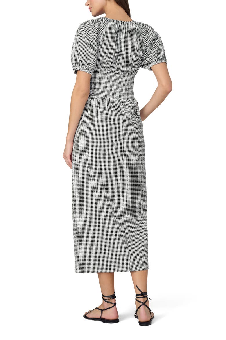 The Monet Gingham Dress, Alternate, color, BLACK/WHITE GINGHA