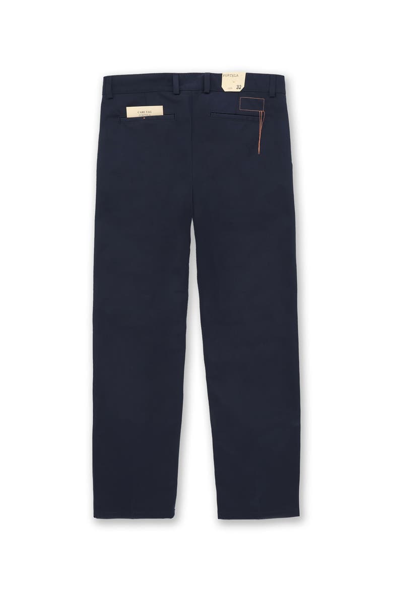 Maine Heavy Cotton Gabardine Chino Pants, Alternate, color, NAVY