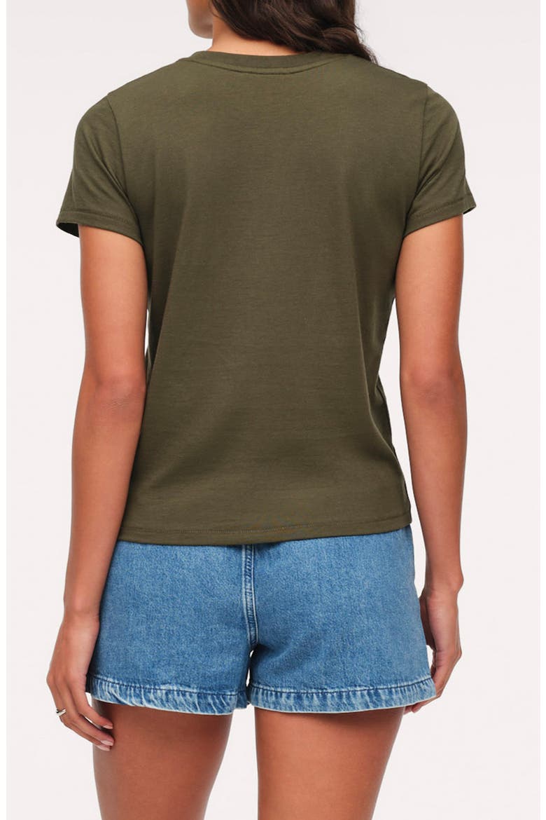 Perfect T-Shirt, Alternate, color, DARKEST OLIVE