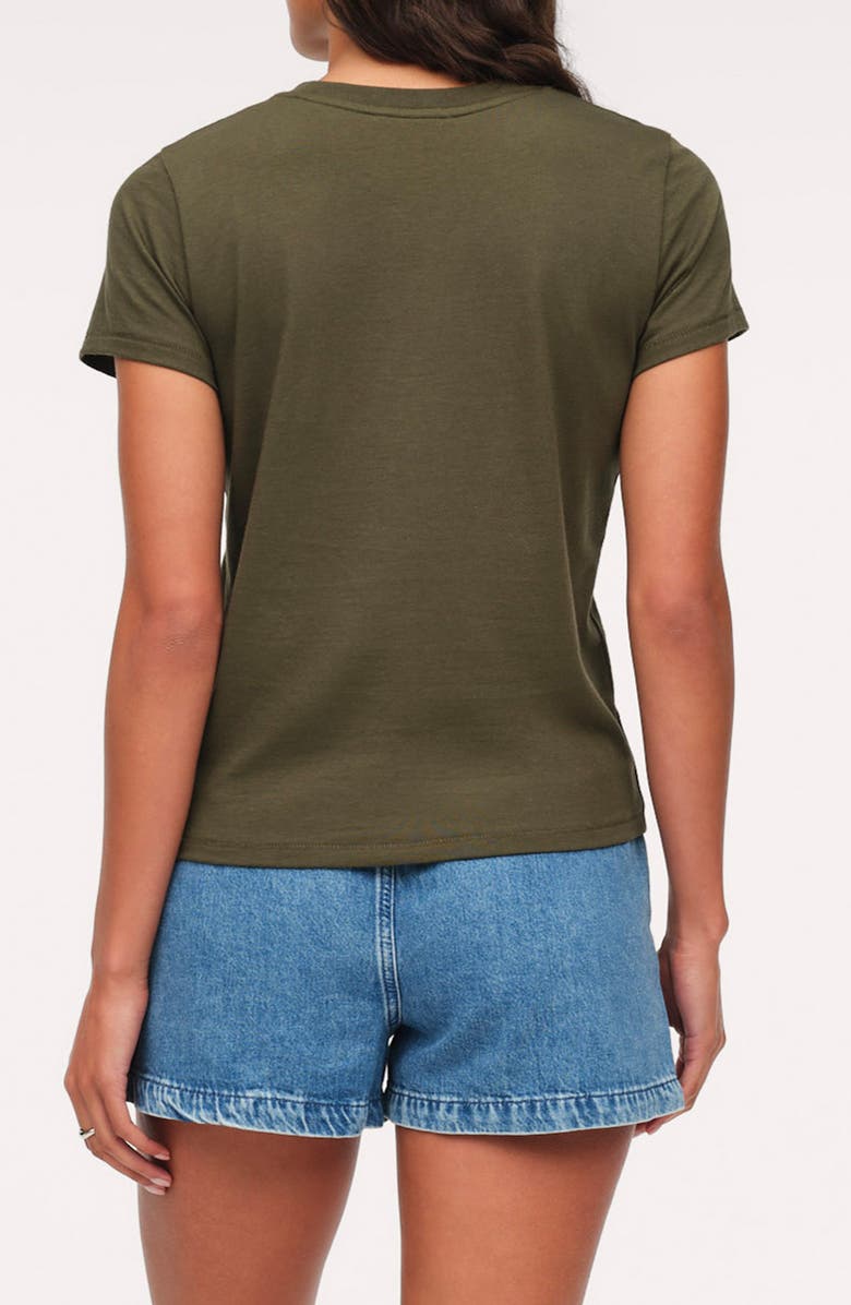 nuuds Perfect T-Shirt, Alternate, color, Darkest Olive