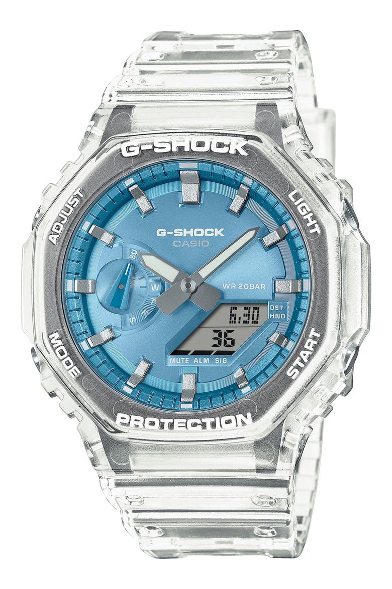 G-SHOCK Analog-Digital GA2100 Resin Strap Watch, 48.5mm (Men