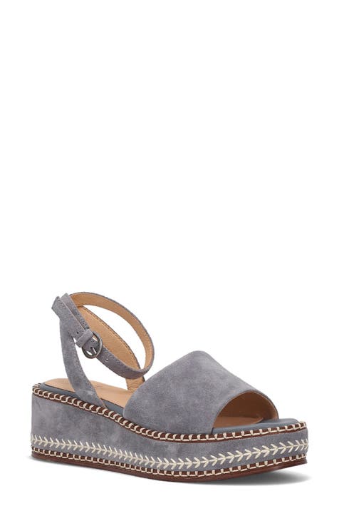 Frye wedge sandals online