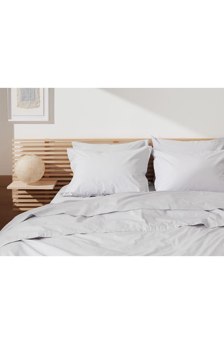 Parachute Percale Sham Set, Alternate, color, Light Grey