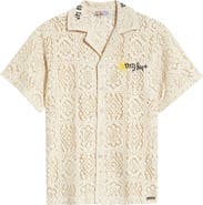 VERYRARE Solar Crochet Camp Shirt