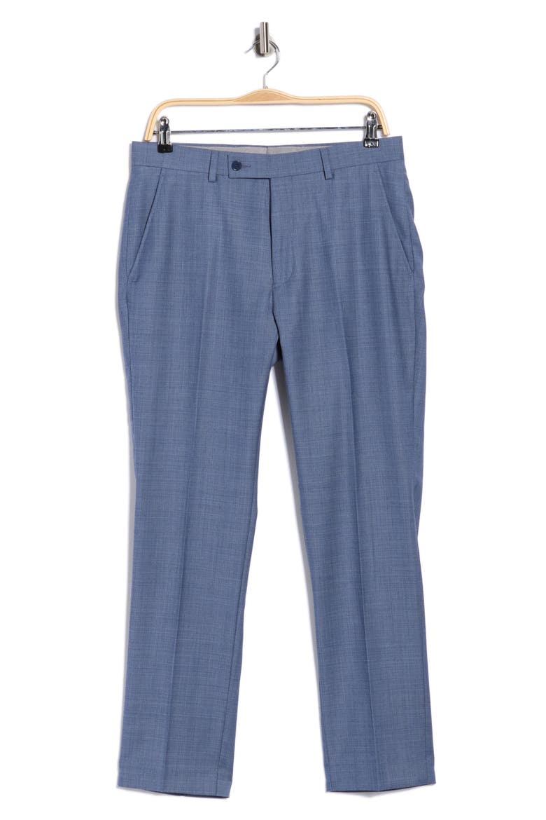 Wool Blend Suit Pants, Main, color, BLUE