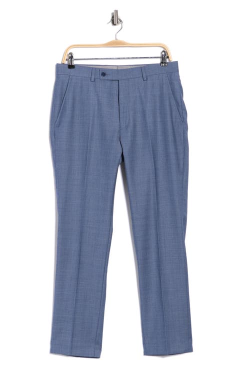 Wool Blend Suit Pants