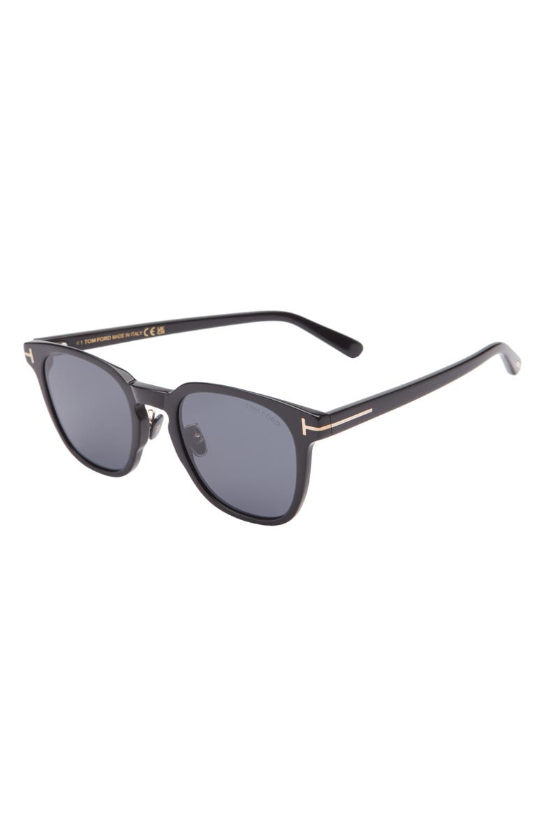 TOM FORD 53mm Round Sunglasses, Alternate, color,