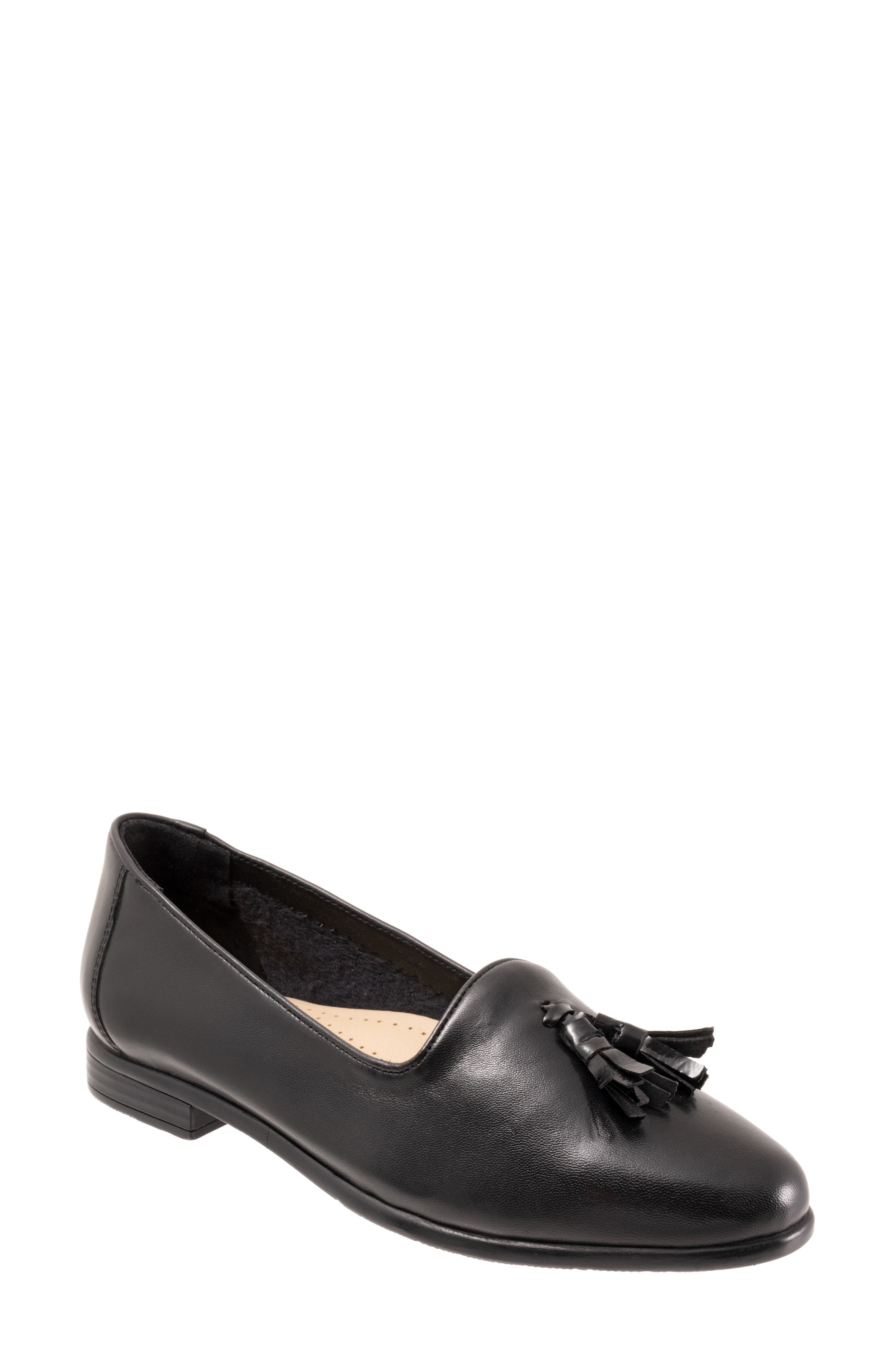 Trotters Liz Tassel Loafer, Main, color, Black