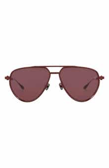 V-Stud II 59mm Aviator Sunglasses