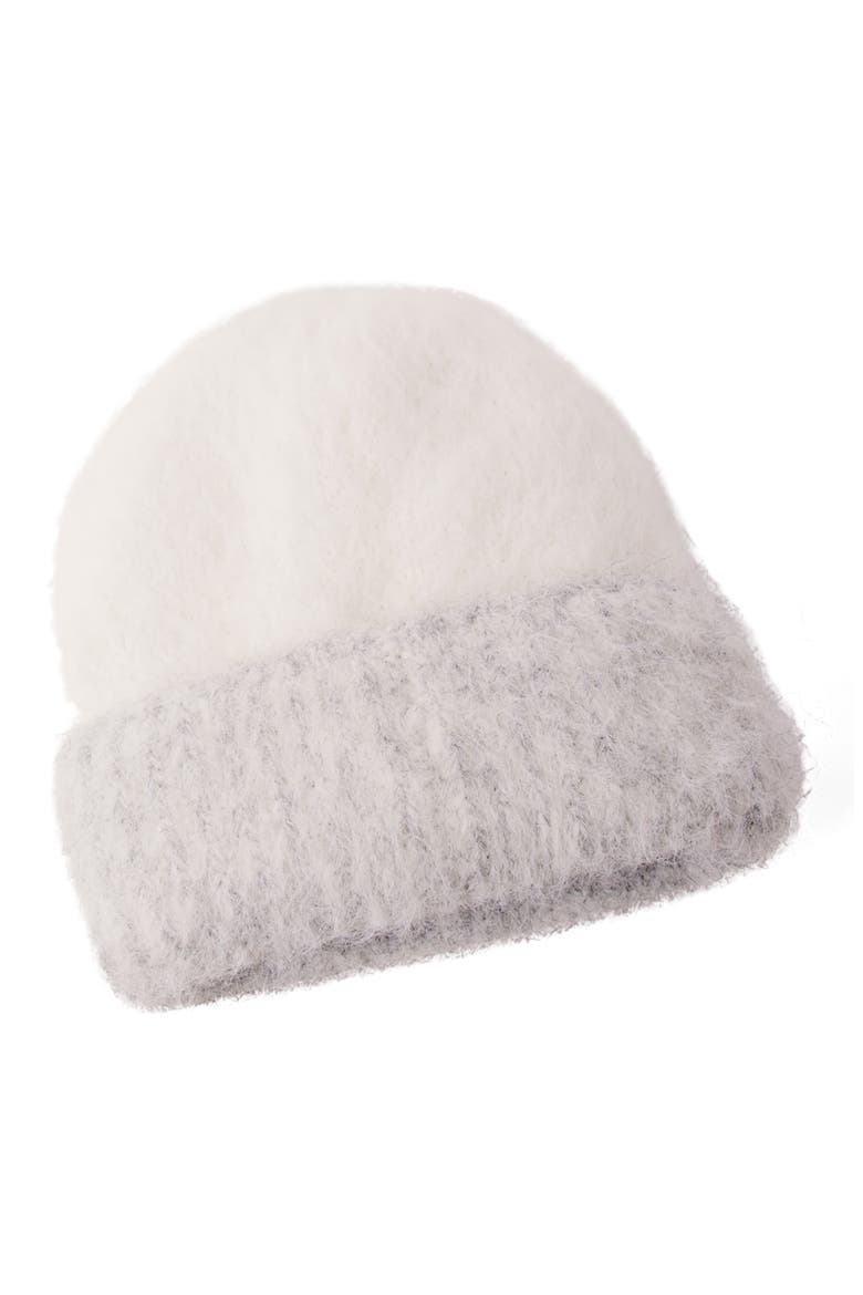 Forever Fuzzy Beanie, Main, color, ICING