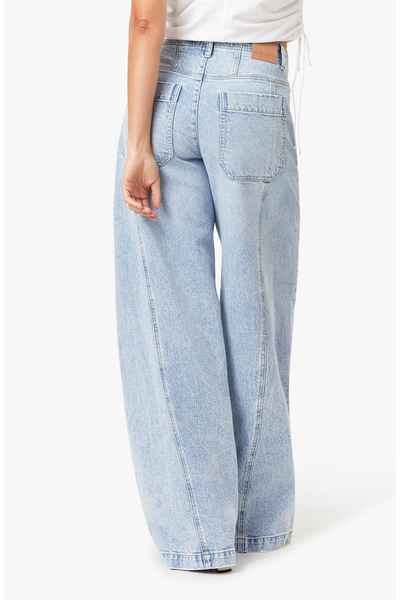 Relaxed Wide Leg Jeans, Alternate, color, AIRE