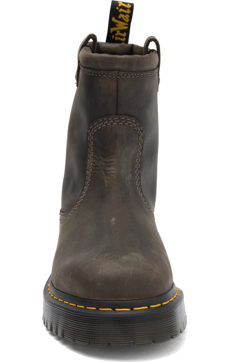 Dr. Martens Anistone Lo Boot, Alternate, color, Charcoal Grey Burnished Waxy